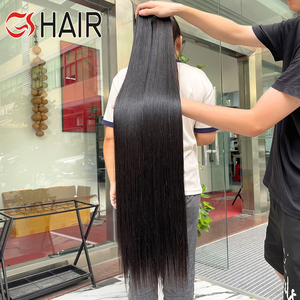 טיפה משלוח ישר כפול טבוע, שיער אדם בתולה חבילות מוצרי יופי לנשים, 100 שיער אנושי צרור - Product Image 3