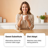 Extrait de fruit du moine en poudre 10% MV Sans Erythritol Faible en calories Sans sucre ajouté 100g Complément édulcorant
