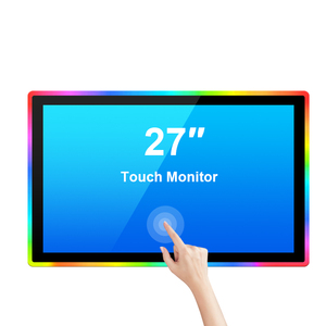Moniteur de jeu tactile vertical 27 pouces 2K capacitif USB 4:3 avec panneau en verre LED lumineux neuf - Product Image 1