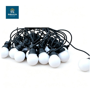 ไฟ LED แบบจุด Flame Lighting E27 SMD 5050 RGBW กันน้ำ IP68 วัสดุ PC ค่า CRI สูง 90 รับประกัน 3 ปี สีขาว สำหรับงานปาร์ตี้ในสวน - Product Image 1
