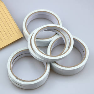 Nastro <span class=keywords><strong>Biadesivo</strong></span> Termofusibile Forte Adesione Trasparente Spessore 0,07mm Facilmente Tagliabile per Cancelleria Ufficio e Lavoretti per Bambini - Product Image 5