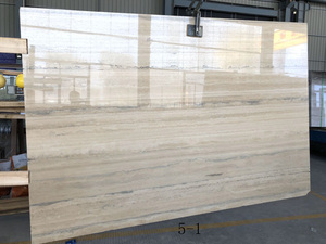 Đá Ý Marmol Travertino Precio Tấm Lát Sàn Đá Cẩm Thạch Màu Xám Bạc <span class=keywords><strong>Travertine</strong></span> - Product Image 2