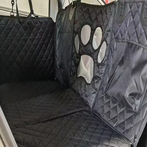 Lit de voyage <span class=keywords><strong>pour</strong></span> animaux de compagnie en Oxford écologique, fond rigide, détachable, housse de siège arrière confortable, hamac extensible <span class=keywords><strong>pour</strong></span> chiens, toutes saisons - Product Image 1