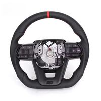 Pour Toyota Landcruiser Land Cruiser LC200 LC300 Prado 120 150 200 LC79 LC70 LC76 FJ70 FJ79 FJ200 Volant En Cuir