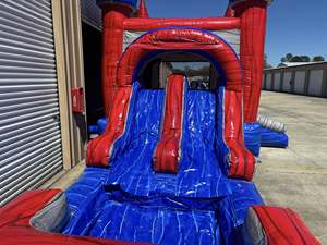 Château gonflable commercial en PVC léger, le plus vendu, pour usage humide/sec, idéal pour les locations de fêtes, capacité maximale 12 personnes - Product Image 4