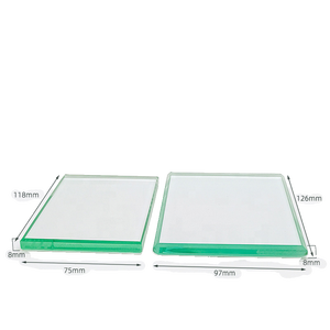 Manual Dental Other Products 8 mm Thickened Glass Mixing Board for Gass Ion Bonding Powder Mixing - Product Image 4