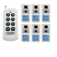 Vente chaude 220V AC Monophasé Smart Home Prise Sans Fil Télécommande avec Affichage Numérique et Capacité de 1.5kW
