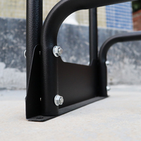 Porte-bûches en métal pour foyer extérieur/intérieur avec couvercle