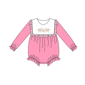 Pré-vente Thanksgiving jour dinde citrouille imprimer petites filles 2 pièces tenues bébé barboteuse nouveaux modèles <span class=keywords><strong>soeur</strong></span> vêtements pour enfants - Product Image 4