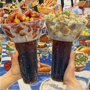 Venta al por Mayor de Vasos Desechables de PP de 700 ml para Comida para Llevar y Bebidas, con Tapas de 90 mm de Diámetro, Aptos para Hotpot - Product Image 2