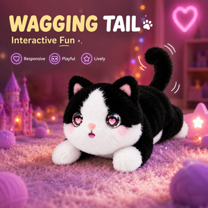Juguete de peluche personalizado con IA, ChatGPT, ojos emocionales LED, 60 idiomas, venta al por mayor, regalo para niños pequeños - Product Image 1