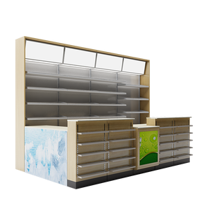 מדפי תצוגה דו צדדית מותאמת אישית מדפי מדף תצוגה בסופרמרקט חנות מכולת סופרמרקט מדף גונדולה - Product Image 6