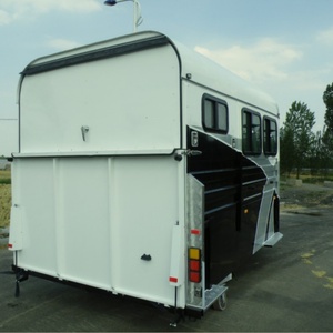 Remolque de Transporte de Caballos de Lujo Personalizado para 2 Caballos con Carga Inclinada, Fabricado en China - Product Image 6