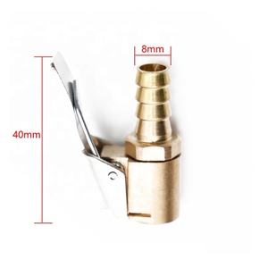 Медный зажим для накачки шин Автомобильный манометр Надувающее сопло для накачки в шинах - Product Image 1