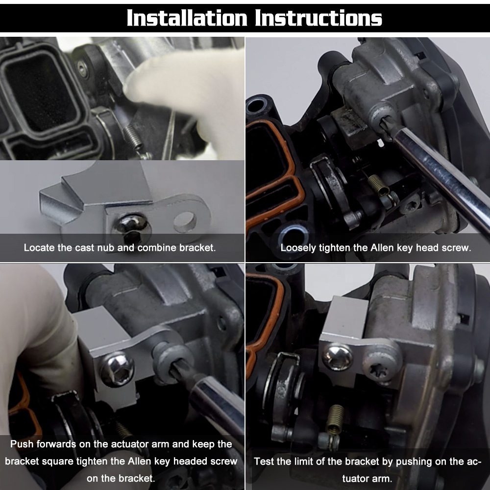 Kit Réparation Collecteur Admission P2015 Pour VW/Audi 2.0 TDI - Support Aluminium CR 03L129711E