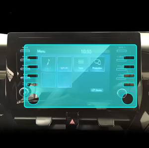 Protector de pantalla de navegación de coche <span class=keywords><strong>Toyota</strong></span> para <span class=keywords><strong>Toyota</strong></span> Corolla Anti choque Anti Scratch Glare Protector de pantalla táctil - Product Image 2