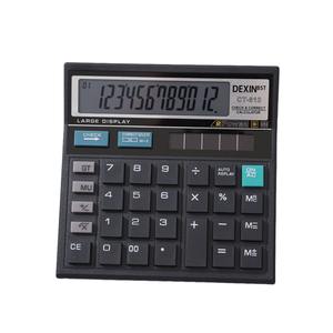 Calculadora de Escritorio Denmst CT-512 de 12 Dígitos, Doble Alimentación, Energía Solar, para Negocios, Oficina, Contabilidad Financiera - Product Image 2