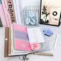 Carnet à pages intérieures remplaçables 2026 en cuir PU, agenda professionnel, journal de voyage personnalisé, coffret cadeau