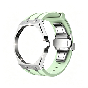 Boîtier de montre en acier inoxydable Upro, couleur or givré, avec bracelet pour APXSwatch Royal Pop Laxury Watch Mod, accessoires de remplacement - Product Image 1