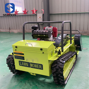 クローラー搭載型ヘビーデューティーRCブラシモア 15馬力エンジン プロ仕様マルチングシステム 1年保証 PLCコア 1000mm刈幅 - Product Image 3