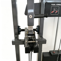 Machine professionnelle de soulevé de mollets assis à charge sélective, robuste, à charges par broches, pour l'entraînement des jambes en salle de sport