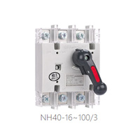Caja de Conmutación Manual Chint 32A 63A 100A 3P 4P Desconectador para Transferencia de Energía de Generador o Red Eléctrica