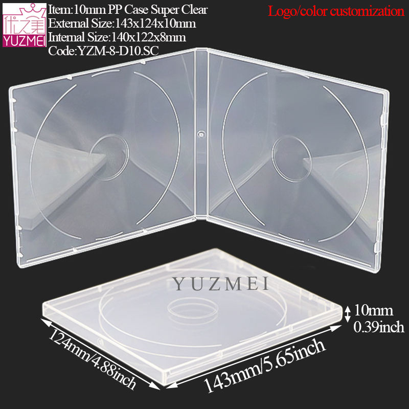 10mm PP Case Super Clear