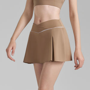 Roregal Crossウエストバンドテニススカートカスタムロゴスポーツ2-1ショートドレスゴルフスカートミニスカート - Product Image 3