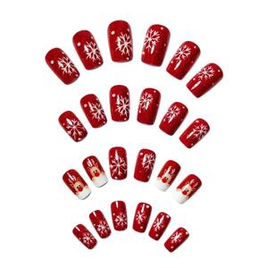 <span class=keywords><strong>Linda</strong></span> hit producto SERIE DE Navidad nueva armadura usable lindo dibujos animados copo de nieve Reno nail art productos de uñas - Product Image 4