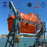 SOLAS-Standard Vollständig Geschlossenes Rettungsboot für Schiffe zur Wasserrettung IACS-Zertifiziert für Marine-Einsatz aus GFK