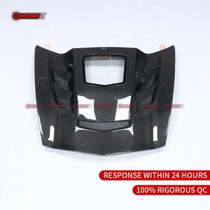 Nueva llegada: Cubierta de motor de fibra de carbono seca estilo CSS para Chevrolet Corvette C7 - Product Image 6