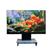 CGH TV pintar 2K layar LED 108 inci/135 inci All-in-One mesin konferensi sederhana dalam ruangan instalasi ponsel tampilan layar LED