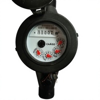 Compteur d'eau froide vertical multi-jets en nylon plastique B/C, type sec, IP68, fileté, cadran personnalisé OEM, prix abordable, bonne qualité