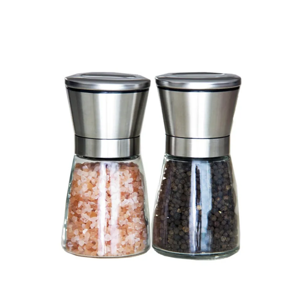 150ml pepper bottle with grinder lid, manual peppers and coffee grinder