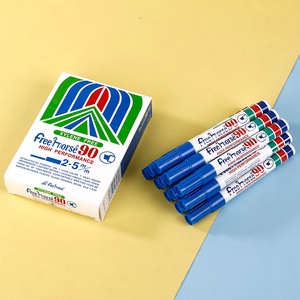 Pennarelli per Lavagna Bianca Permanenti Non Sbiadenti 2-5mm, Impermeabili di Alta Qualità, 3 Colori, Logo Personalizzato - Product Image 4