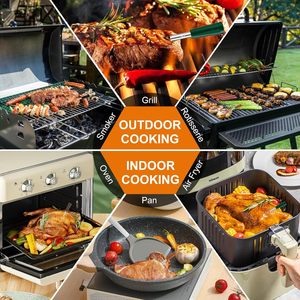 लंदन मीटर ब्लूटूथ वायरलेस मांस थर्मामीटर वायरलेस खाना थर्मामीटर वायरलेस खाना पकाने के लिए थर्मामीटर रेंज - Product Image 3