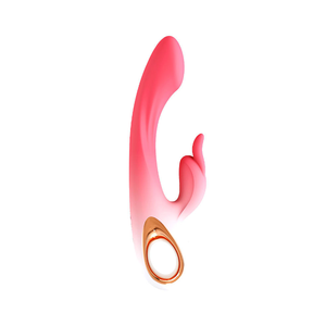 2-in-1 Clitoral &amp; <strong>G</strong>-<strong>Spot</strong> Nipple <strong>Stimulation</strong> <strong>Vibrator</strong> With 10 Frequencies USB Rechargeable IPX6 Waterproof Eco-Friendly For Women - Product Image 2