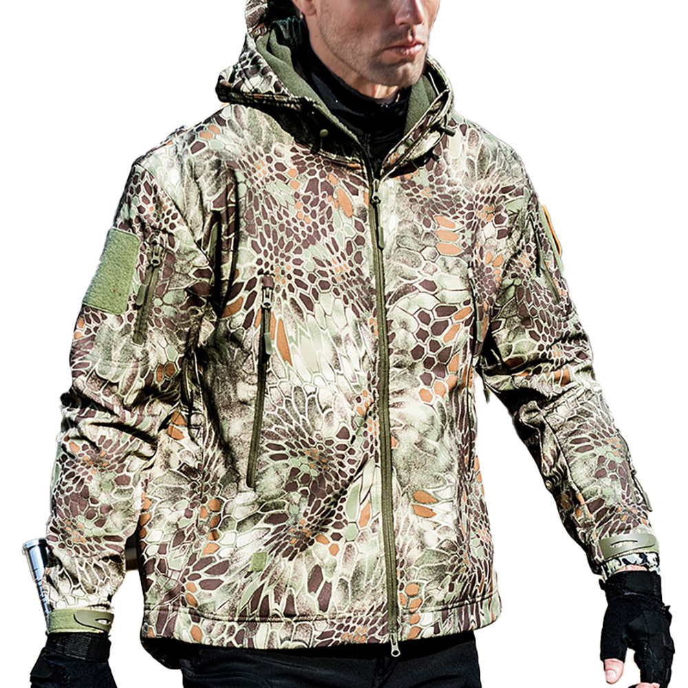 Veste softshell Sharkskin-vert python