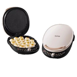 Supor Plaque de cuisson électrique antiadhésive à double face, machine à crêpes, machine à petit-déjeuner, surface de cuisson de 30 cm - Product Image 1