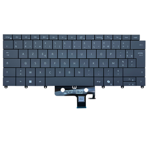 คีย์บอร์ดแล็ปท็อปสำหรับ Dell <span class=keywords><strong>Pro</strong></span> <span class=keywords><strong>MAX</strong></span> <span class=keywords><strong>14</strong></span>แป้นพิมพ์0694D5 MA14250พรีเมี่ยมรุ่นใหม่ของแท้สีเทา - Product Image 1