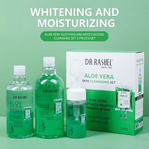 DR RASHEL Productos para el cuidado <span class=keywords><strong>de</strong></span> la piel Aloe Vera Calmante Hidratante Limpiador <span class=keywords><strong>facial</strong></span> Tónico Juego <span class=keywords><strong>de</strong></span> <span class=keywords><strong>limpieza</strong></span> <span class=keywords><strong>de</strong></span> la piel - Product Image 5