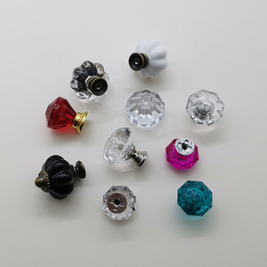 Tirador y pomo para muebles, cajón octogonal de hierro, estilo rústico, duradero - Product Image 1