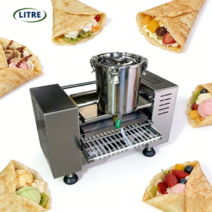 Machine à Crêpes Commerciale Haute Vitesse 600 pièces/h Personnalisable 3-10 Pouces <span class=keywords><strong>Appareil</strong></span> Électrique <span class=keywords><strong>Automatique</strong></span> pour Crêpes Professionnel - Product Image 1