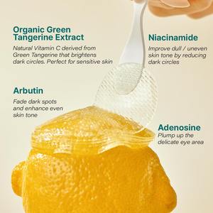 Parches <span class=keywords><strong>de</strong></span> Hidrogel para Ojos con Vitamina C <span class=keywords><strong>de</strong></span> Mandarina Verde <span class=keywords><strong>de</strong></span> Marca Privada, Iluminadores <span class=keywords><strong>de</strong></span> Ojeras, Hidratantes y Antienvejecimiento - Product Image 4