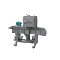 Máquina comercial para empanar camarones y filetes de pescado, máquina para pan de pechuga de pollo