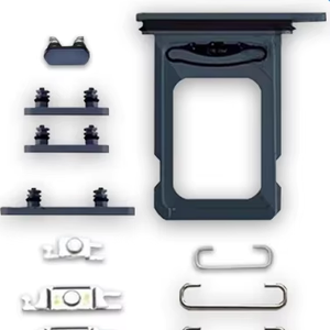 Đầy Đủ Thiết Lập Thay Thế Phụ Tùng Cho Apple Cho <span class=keywords><strong>iPhone</strong></span> 16 16 Cộng Với 16 Pro 16 Pro Max <span class=keywords><strong>Sim</strong></span> Thẻ Khay Khối Lượng Chuyển Đổi Điện Thoại Di Động Flex Cáp - Product Image 1