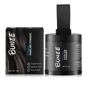 New Design Temporary Root Concealer Hairline Powder Puff Sweatproof Black <strong>Hair</strong> <strong>Dye</strong> Powder Vegan Oil-Based <strong>Hair</strong> Root Touch Powder - Product Image 1