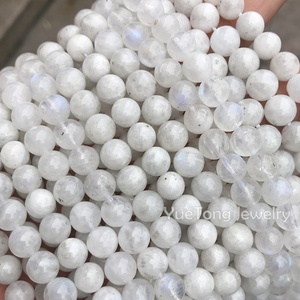 4/6/8/10mm Bracelet de perles de pierre naturelle Bracelet rond d'énergie cristal élastique extensible Bracelet de guérison pour femmes hommes Cadeaux Bijoux - Product Image 3