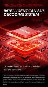 Светодиодные противотуманные фары 90W 24V H9 H8 HB3, двойной луч, 18000LM, CANBUS, 6000K, белый свет, турбоохлаждение, Plug & Play, универсальные, прочные - Product Image 6