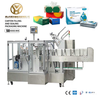 Machine d'emballage de cartons entièrement automatique à grande vitesse YH pour papier toilette, lingettes humides, mouchoirs en papier doux